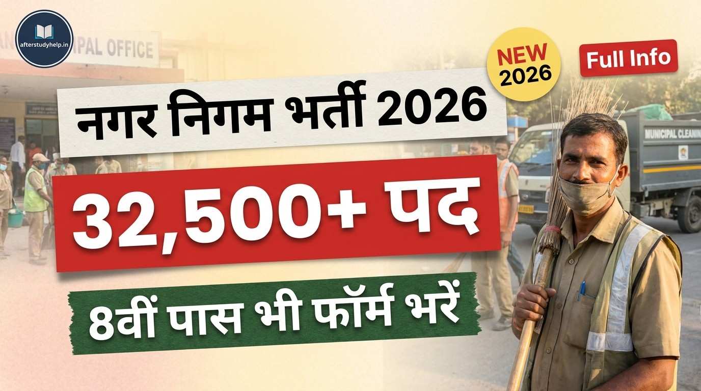 Nagar Nigam Bharti 2026