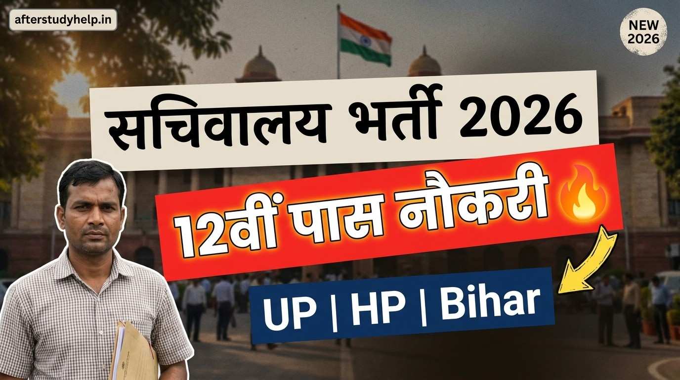 Sachivalaya Bharti 2026