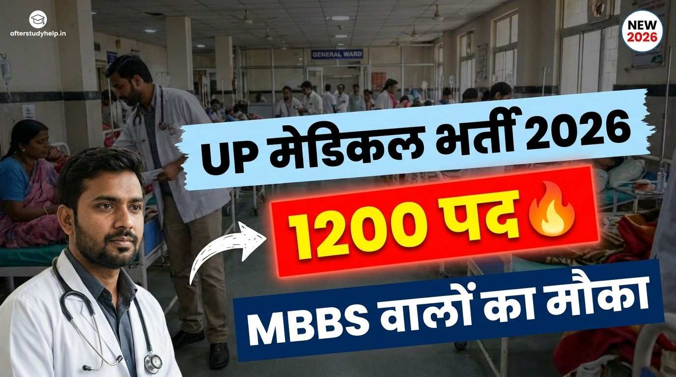 UP संविदा मेडिकल कॉलेज भर्ती 2026