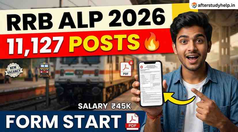 RRB ALP 2026 New Vacancy